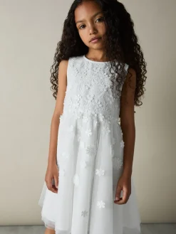 Best Reiss Robe de mariée brodée en tulle fleuri Clémentine