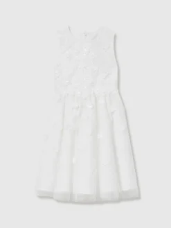 Best Reiss Robe de mariée brodée en tulle fleuri Clémentine