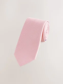 Discount Next - Ajusté - Cravate texturée Rose