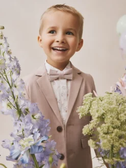 Outlet Next Rose - Ensemble pantalon blazer et nœud papillon (3mois à9ans)