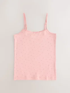 Best Next Rose - Gilets cami imprimés à bretelles Lot de 3 (1.5-16ans)