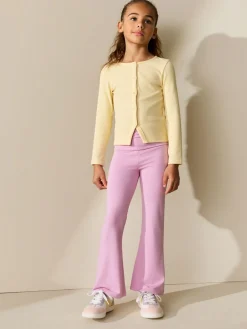 Best Next - Leggings évasés pliés (3-16ans) Rose