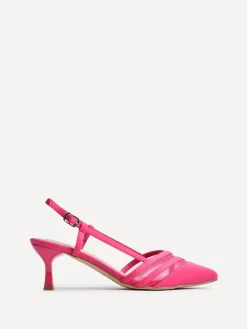 Best Linzi Rose - talons Milan en maille