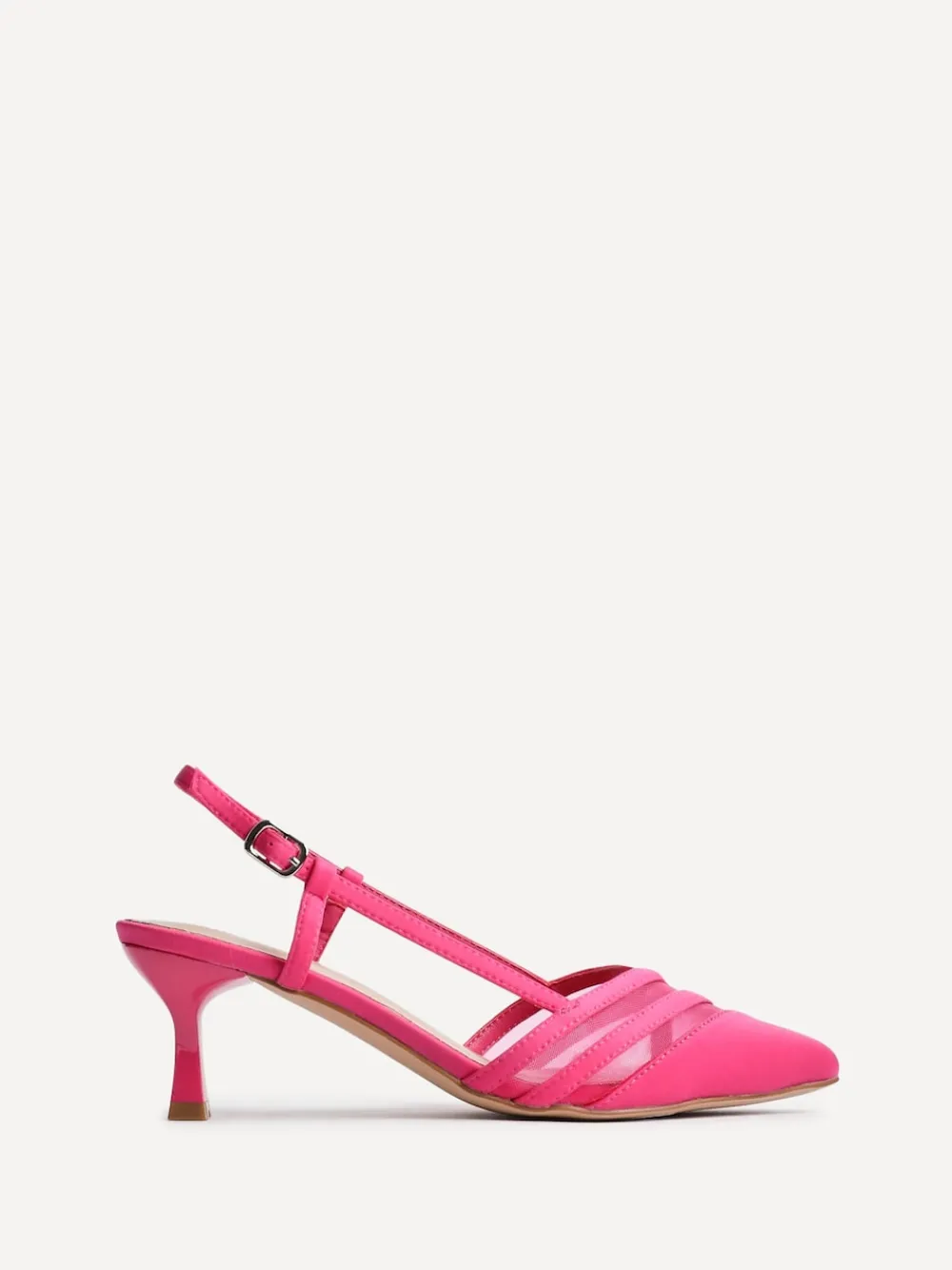 Best Linzi Rose - talons Milan en maille