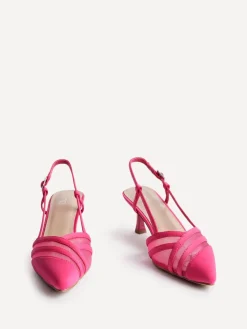 Best Linzi Rose - talons Milan en maille