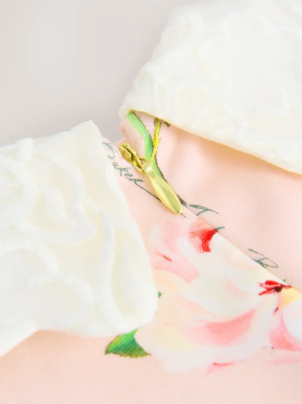 Baker by Ted Baker Rose - Robe Ponte à col en dentelle| Robes|Robes