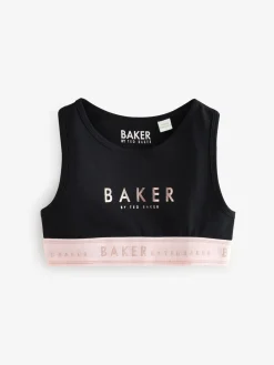 Baker by Ted Baker Rose/Noir/Blanc - Crop Tops 3| Tous Les Sous-Vêtements