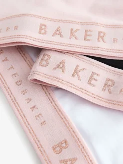 Baker by Ted Baker Rose/Noir/Blanc - Crop Tops 3| Tous Les Sous-Vêtements