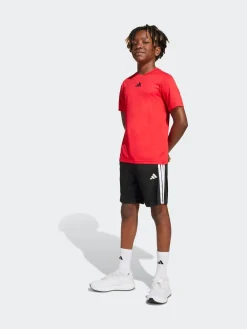 adidas Rouge - Train Essentials Ensemble T-shirt et short à 3rayures pour enfant| Shorts
