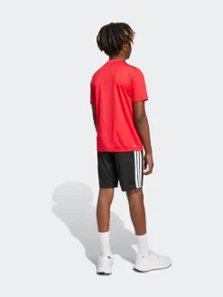 adidas Rouge - Train Essentials Ensemble T-shirt et short à 3rayures pour enfant| Shorts