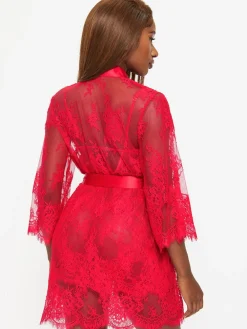 Ann Summers Rouge - Peignoir Availing en dentelle