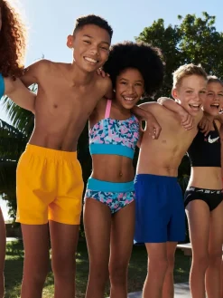 New Nike - Short de bain 4 Inch Volley Rouge