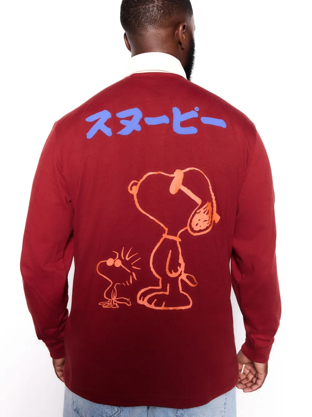 Best Next - Maillot de rugby Rouge Snoopy