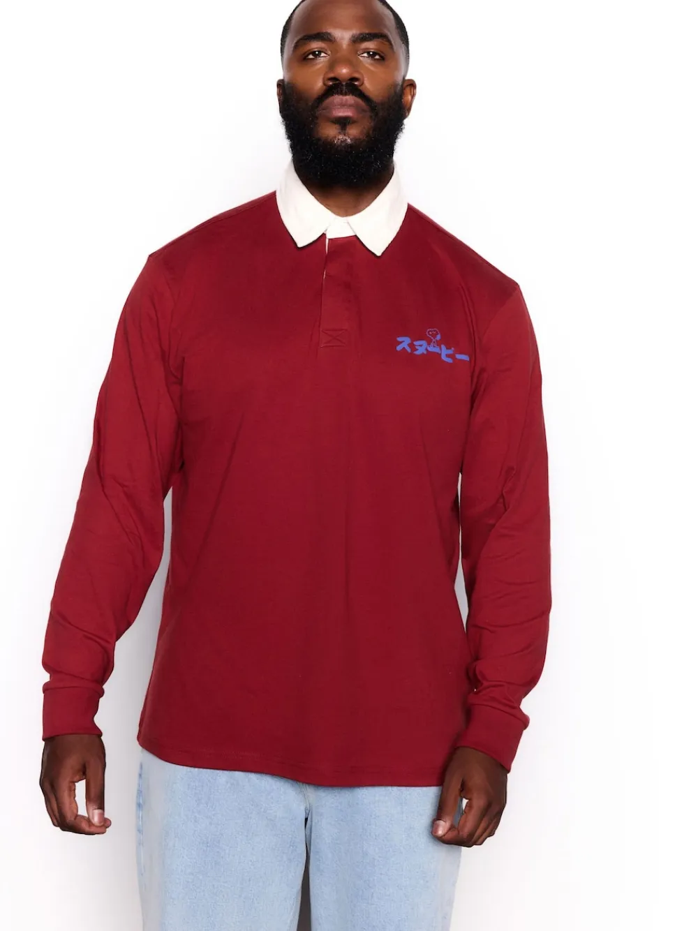 Best Next - Maillot de rugby Rouge Snoopy