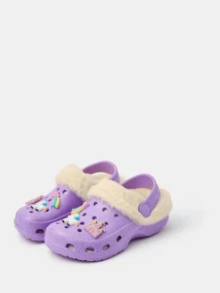Angels By Accessorize Sabots doublés de fausse fourrure Charm fille| Chaussons