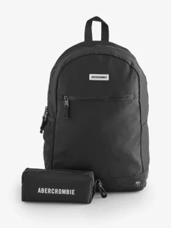Online Abercrombie & Fitch Sac à dos à logo avec trousse à crayons