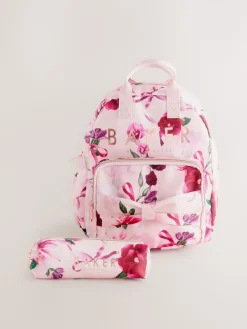 Discount Baker by Ted Baker Sac à dos pour fille rose à imprimé floral avec nœud