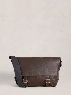 White Stuff Sac messager en cuir Connor|Homme Sacs