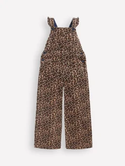 Hot Boden Salopette léopard à volants