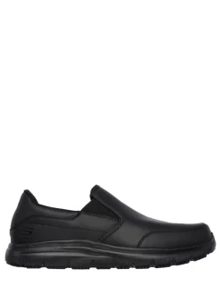 Sale Skechers Bronwood Slip Resistant Slip-On Mens Work Shoes