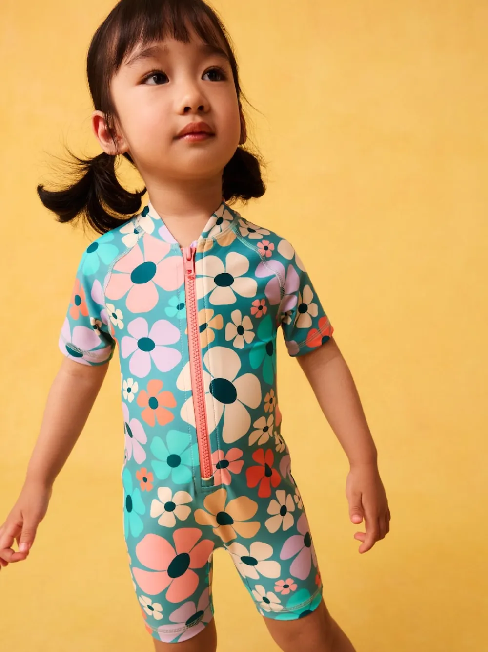 Best Next - Maillot de bain Sunsafe (3mths-10yrs) Stampy Floral