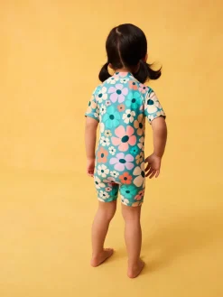 Best Next - Maillot de bain Sunsafe (3mths-10yrs) Stampy Floral