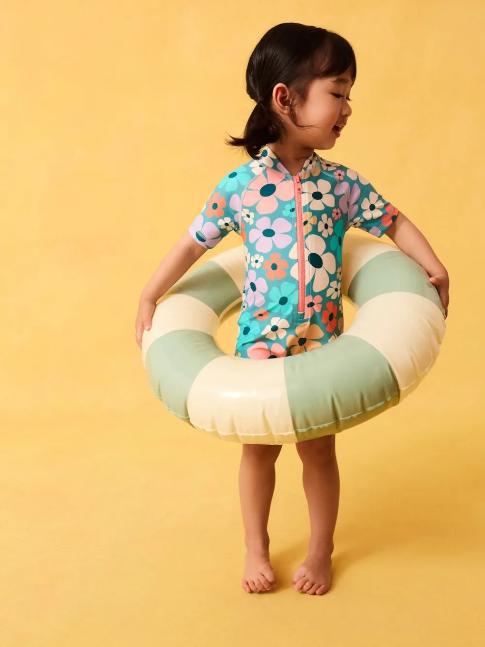 Best Next - Maillot de bain Sunsafe (3mths-10yrs) Stampy Floral