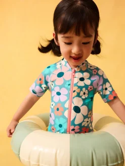 Best Next - Maillot de bain Sunsafe (3mths-10yrs) Stampy Floral