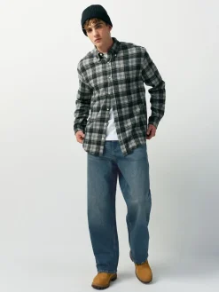 Clearance Next - Coupe ample - délavé vintage Denim Jeans Teinte foncée