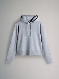 Online The Set Sweat-shirt à capuche côtelé en maille et Pantalons Jambe large