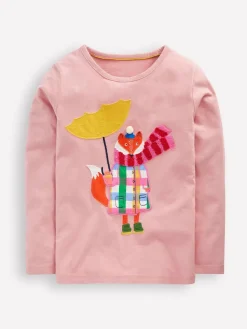 Sale Boden T-shirt à manches longues appliqué