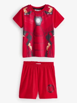 Sale Vanilla Underground - Pyjama garçon Marvel Iron Man court 100% coton