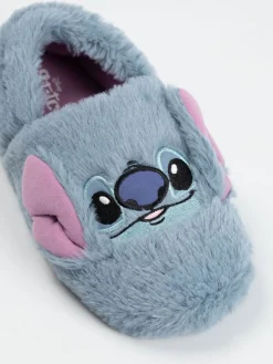 Best Vanilla Underground Chaussons Lilo & Stitch à visage de Personnage