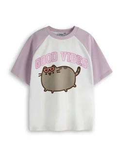 Vanilla Underground Filles Pusheen 100% Cotton T-shirt