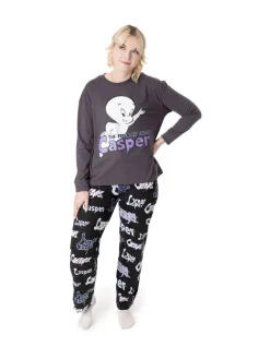 Vanilla Underground Pyjama Femme Casper The Friendly Ghost 100% Coton|Femme Vêtements Détente|Tous Les Vêtements De Nuit Et Détente