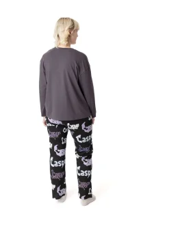 Vanilla Underground Pyjama Femme Casper The Friendly Ghost 100% Coton|Femme Vêtements Détente|Tous Les Vêtements De Nuit Et Détente