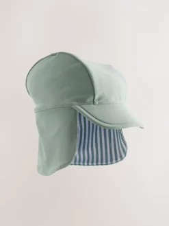 Best Next - Bonnet de bain Légionnaire (3mths-10yrs) vert