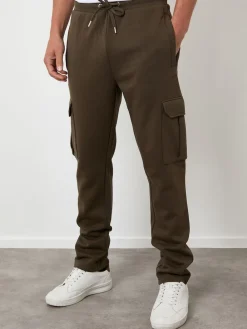 Threadbare Vert - Jogging cargo|Homme Joggings