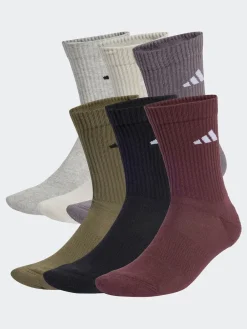 Sale adidas - Lot de 6 paires de chaussettes à logo Vert