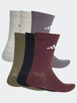 Sale adidas - Lot de 6 paires de chaussettes à logo Vert