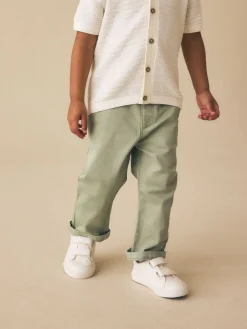 Sale Next - Pantalon chino extensible (3mois-7ans) vert