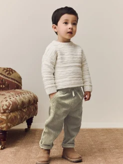 Outlet Next vert - Pantalon en velours côtelé (3mths-7yrs)