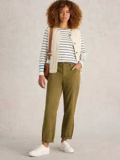 White Stuff Vert - Pantalon Thea|Femme Pantalons
