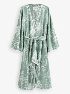 Discount Laura Ashley - Peignoir Josette Vert