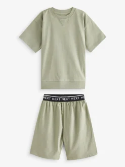 Best Next vert - Pyjama court 3 Pack (3-16ans)