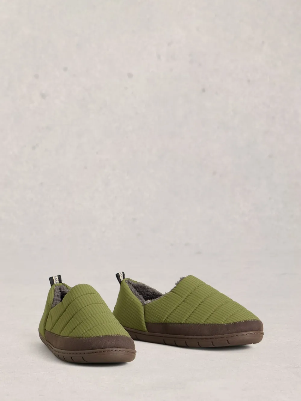White Stuff Vert clair - Chaussons gonflables en nylon|Homme Chaussons