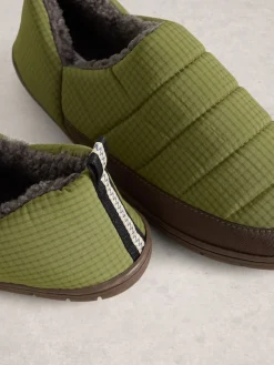 White Stuff Vert clair - Chaussons gonflables en nylon|Homme Chaussons