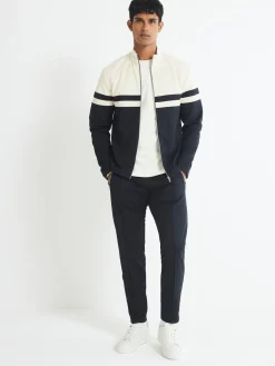 River Island Veste-chemise Coupe ajustée|Homme Blazers Et Vestes Habillées|Manteaux Et Vestes