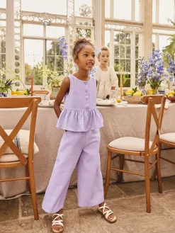 Clearance Next Violet lilas - Ensemble gilet et pantalon (3-16ans)