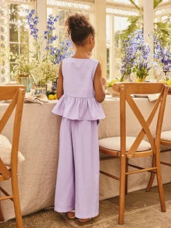 Clearance Next Violet lilas - Ensemble gilet et pantalon (3-16ans)